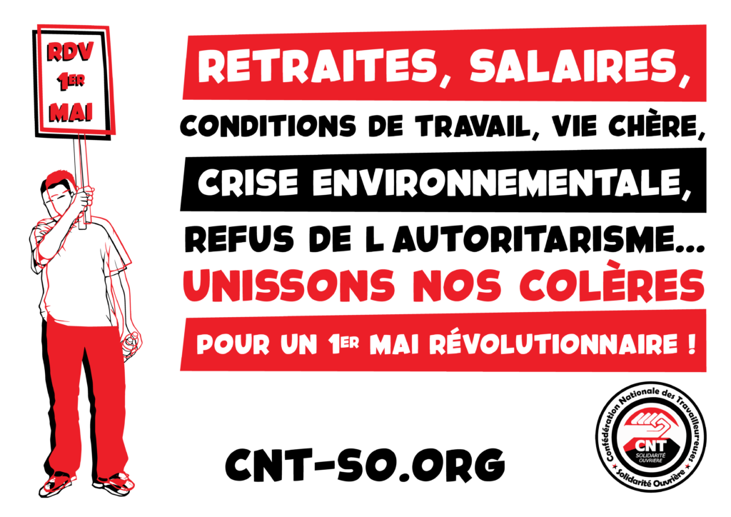 Unissons nos colères et organisons-nous pour un printemps de lutte !