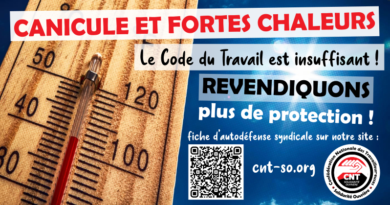 Canicule et travail : droits des salariés et obligations des employeurs en cas de forte chaleur