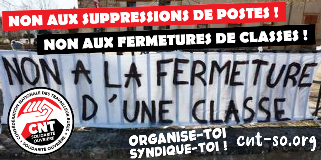 Carte scolaire dans l’Allier : 17 menaces de fermeture de classes à la rentrée 2024 !
